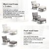 The Spindal Chair Velvet Accent Chair with Ottoman, Modern Lounge Accent Chair with Armrests pad, Reading Chair with Footrest for Small Space, Living