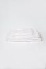 Omne Sleep 4-Piece White Brushed Microfiber Short Queen Hypoallergenic Sheet Set